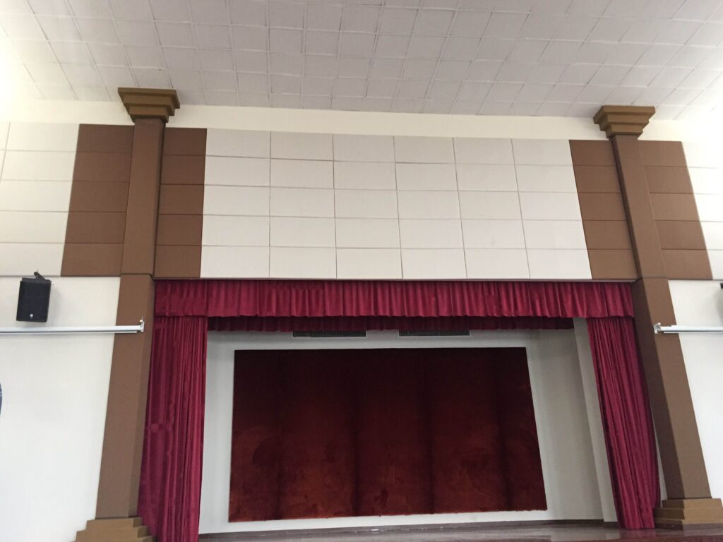 acoustics panels wall ceiling baffles