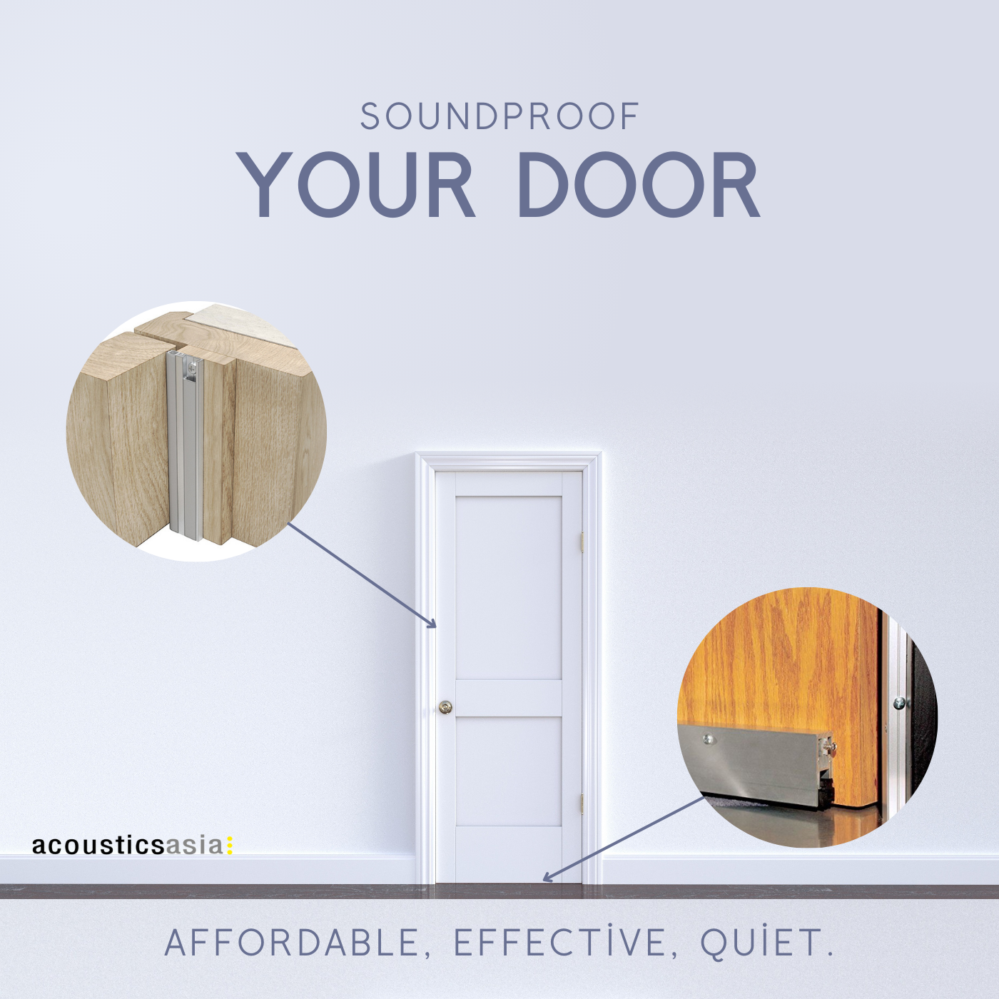 acoustic door seal kit