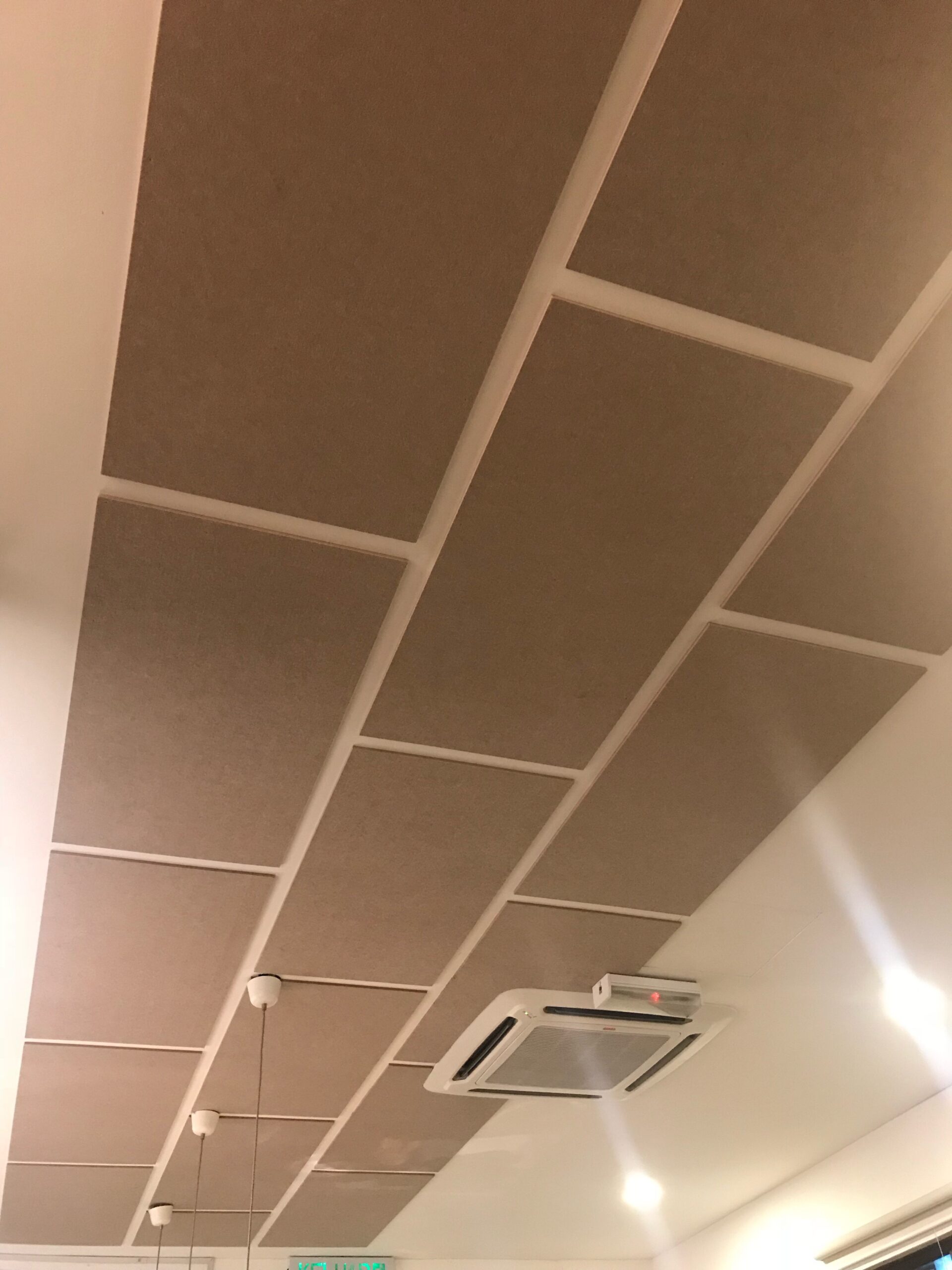 acoustics panels wall ceiling baffles