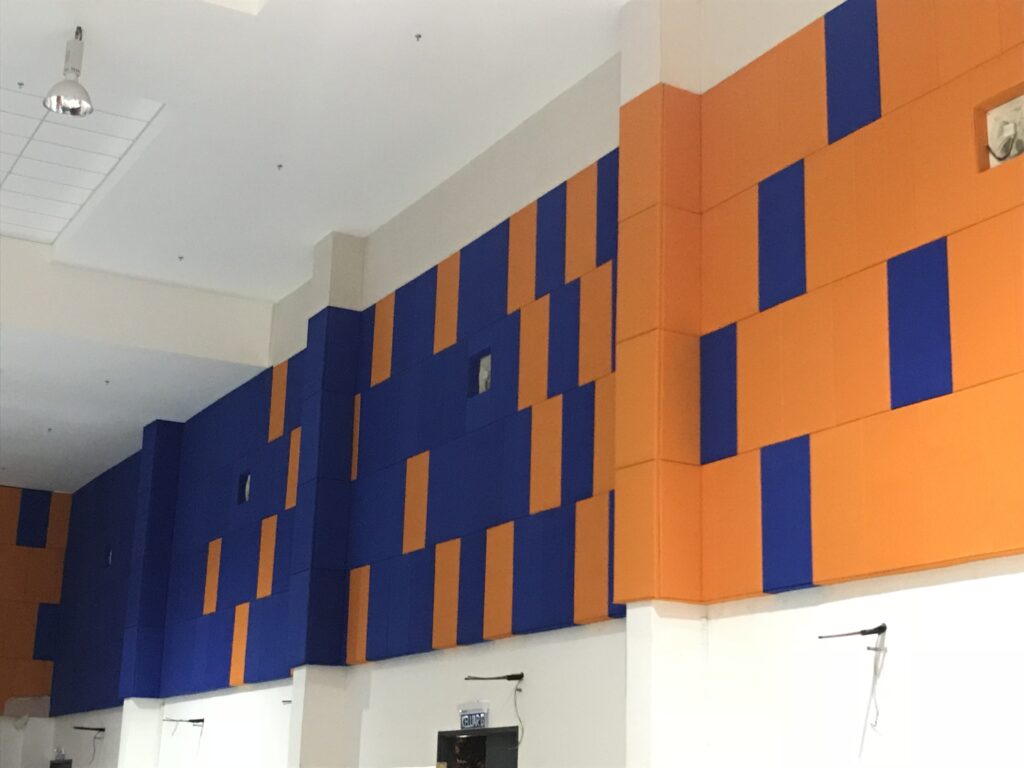 acoustic wall systems, acoustic fabric panels, timber acoustic panels