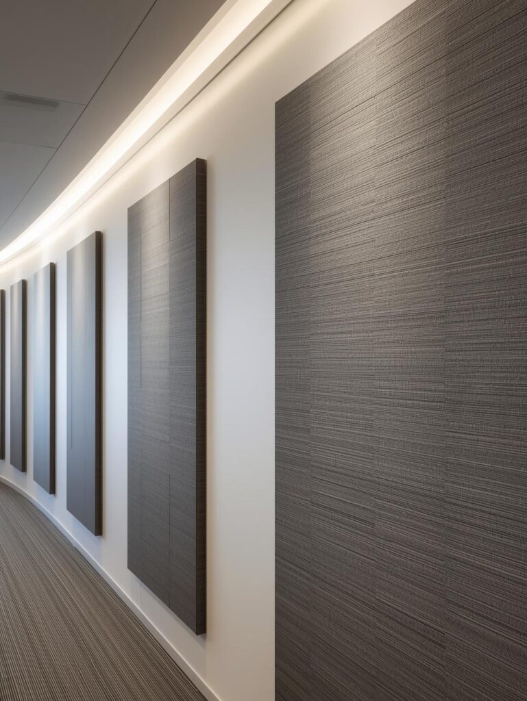 acoustic panel installation Malaysia – office meeting room
