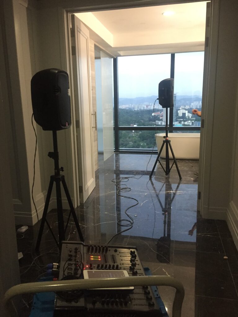 Noise level meter used for sound testing